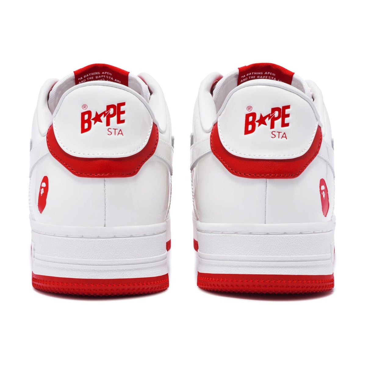 Bape Sta Red/White