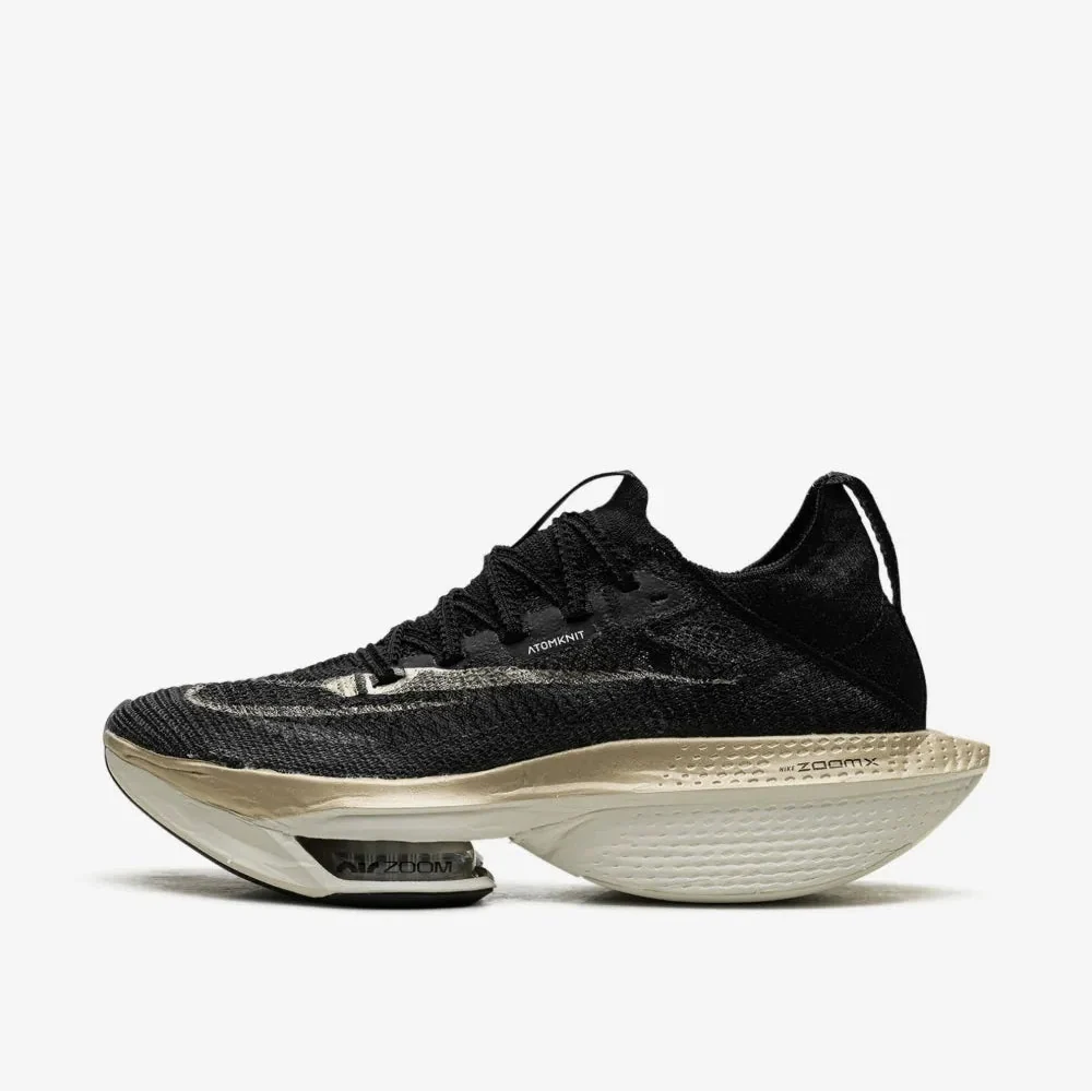 Air Zoom Alphafly Next% 2 "Black Metallic Gold Grain"