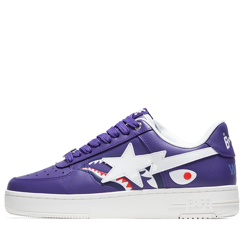 Bape Sta Shark Purple/White