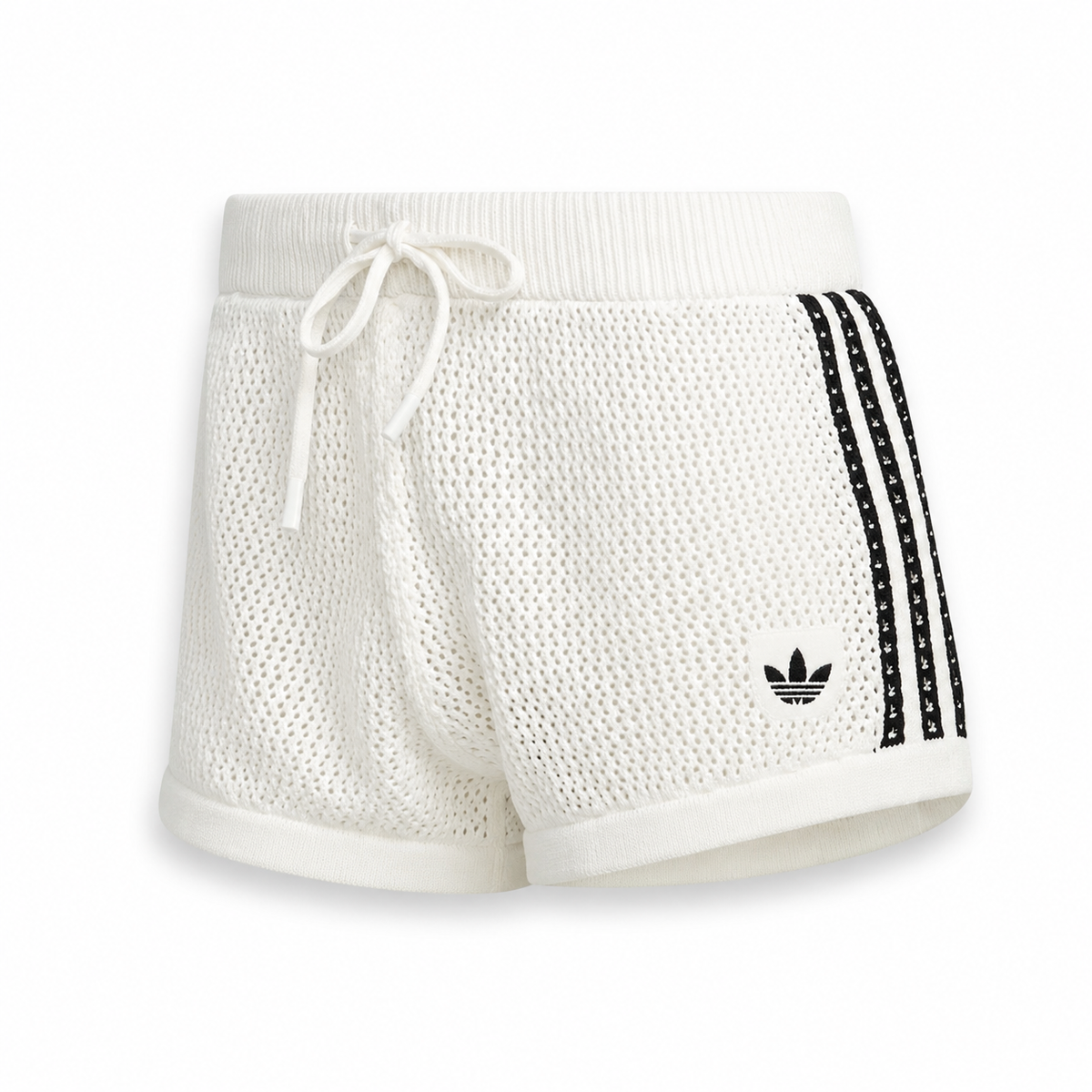 Knitted Crochet Set (Shorts + Polo Shirt)