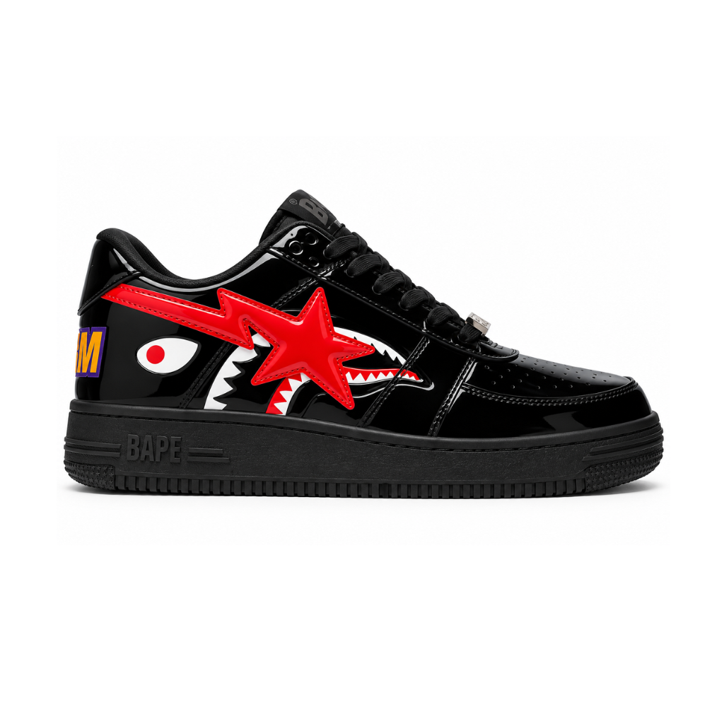Bape sta Low M2 'Shark Face - Black'