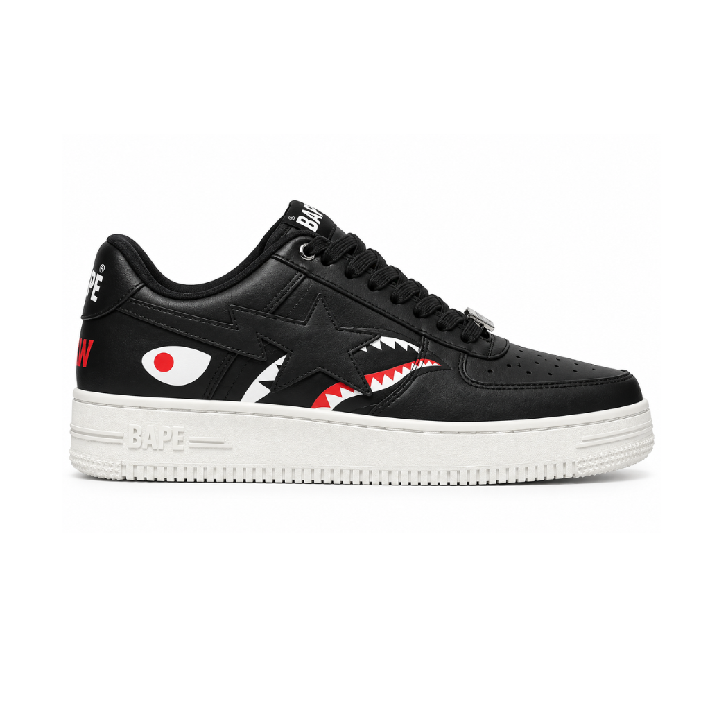 Bape Sta Shark Black/White