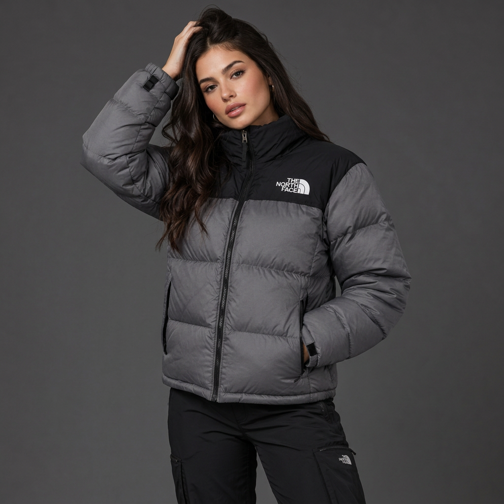1996 Retro Nuptse Jacket – Smoked Pearl