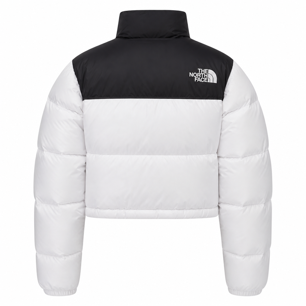 Women's Nuptse Short Jacket – Snow White