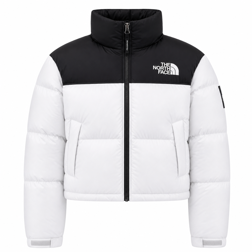 Women's Nuptse Short Jacket – Snow White