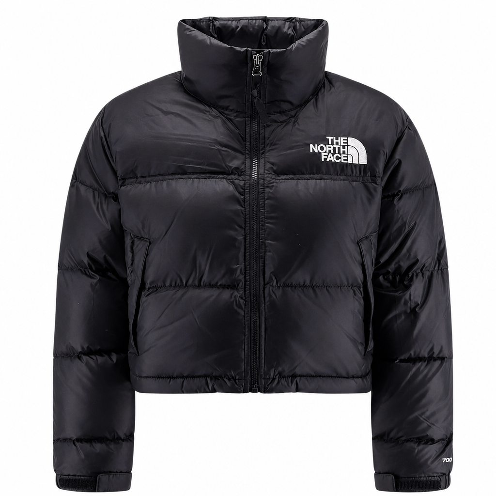Women's Nuptse Short Jacket – Black
