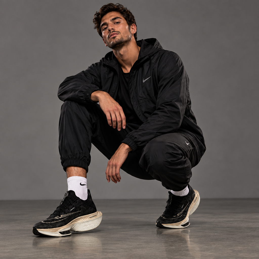 Air Zoom Alphafly Next% 2 "Black Metallic Gold Grain"