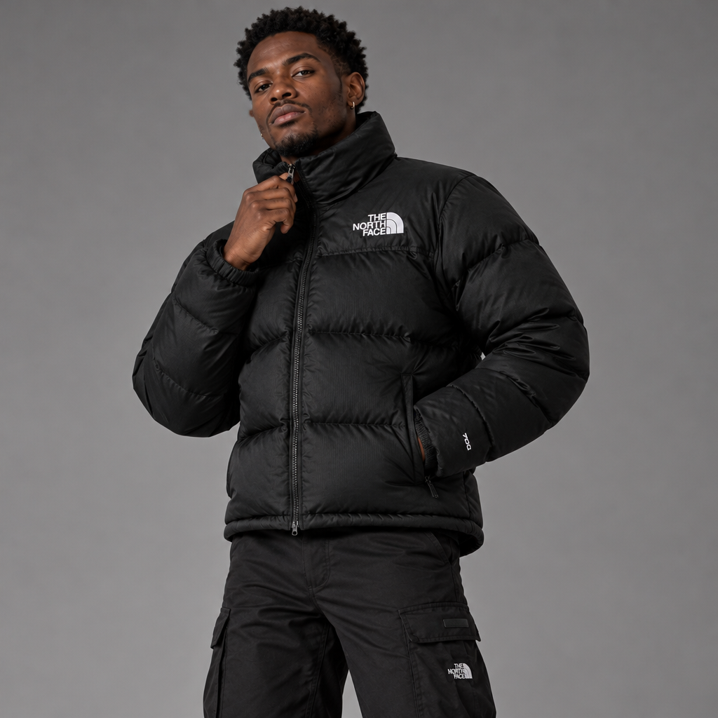 1996 Retro Nuptse Jacket – Black