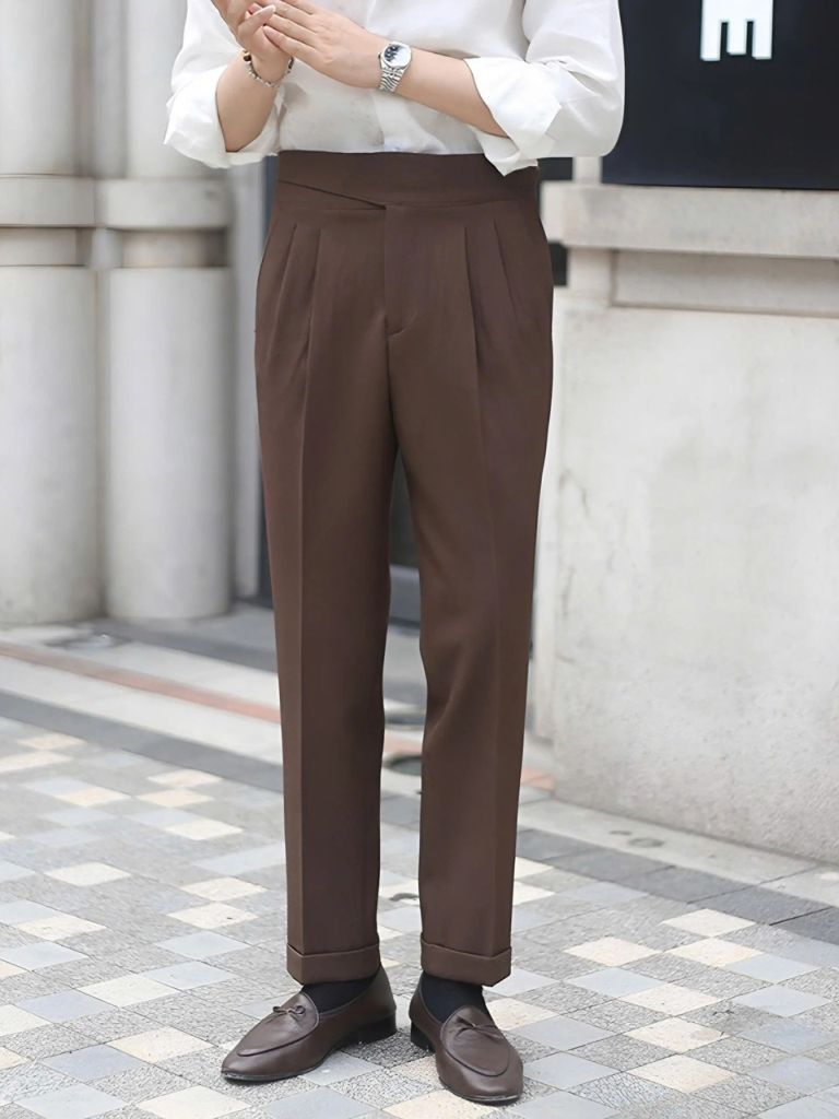 Corduroy Elegant Trousers - Verocci Essentials