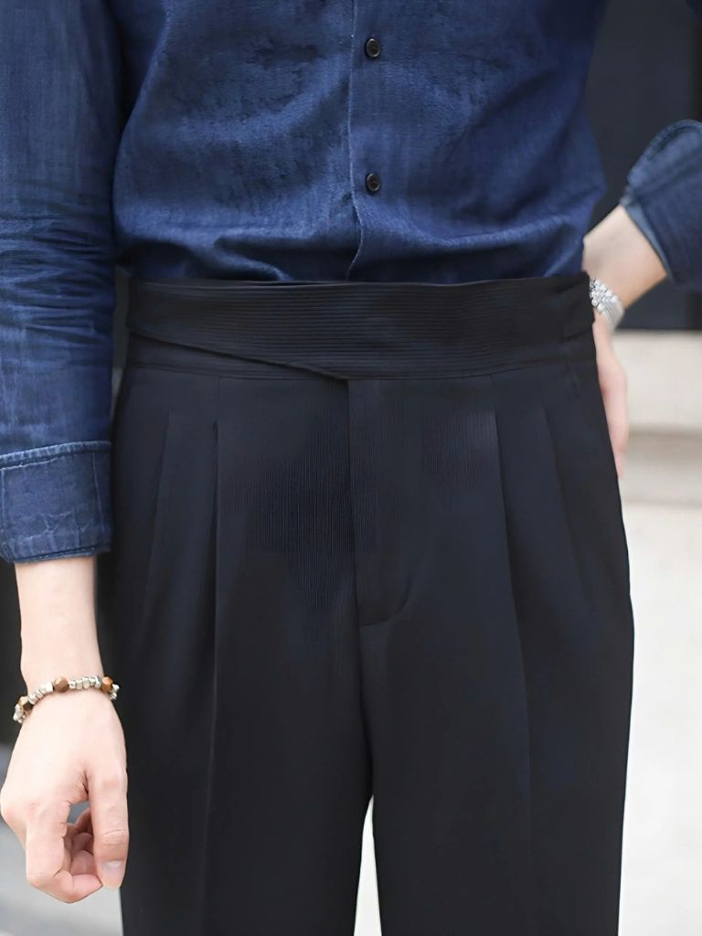 Corduroy Elegant Trousers - Verocci Essentials