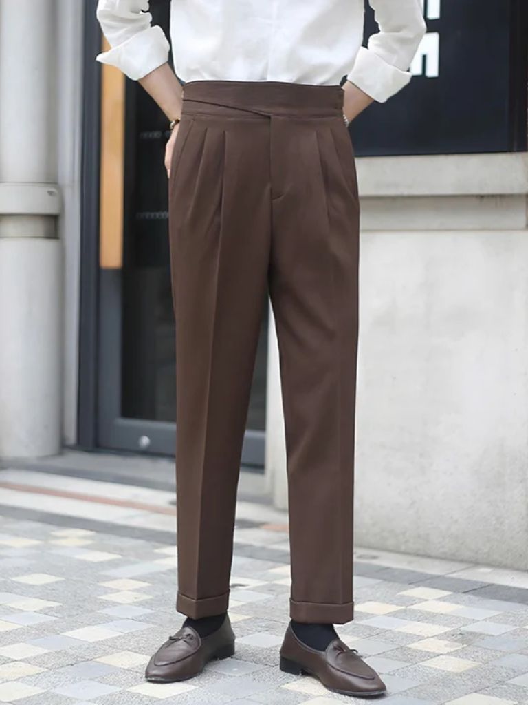 Corduroy Elegant Trousers - Verocci Essentials