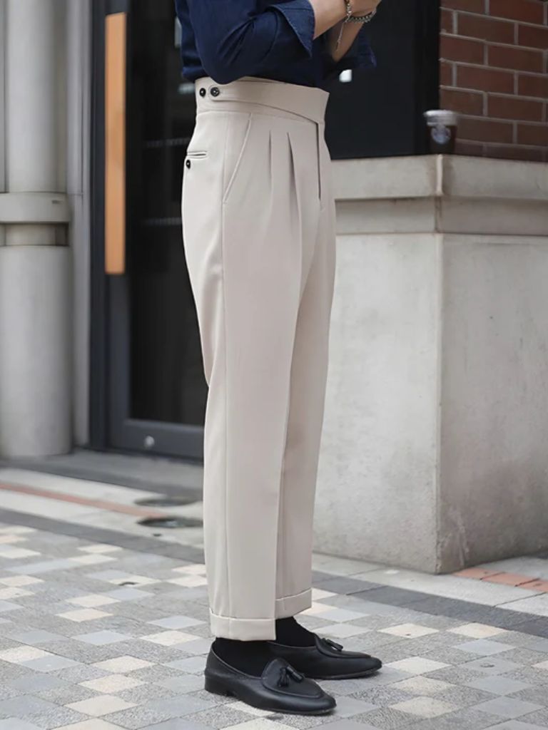 Corduroy Elegant Trousers - Verocci Essentials