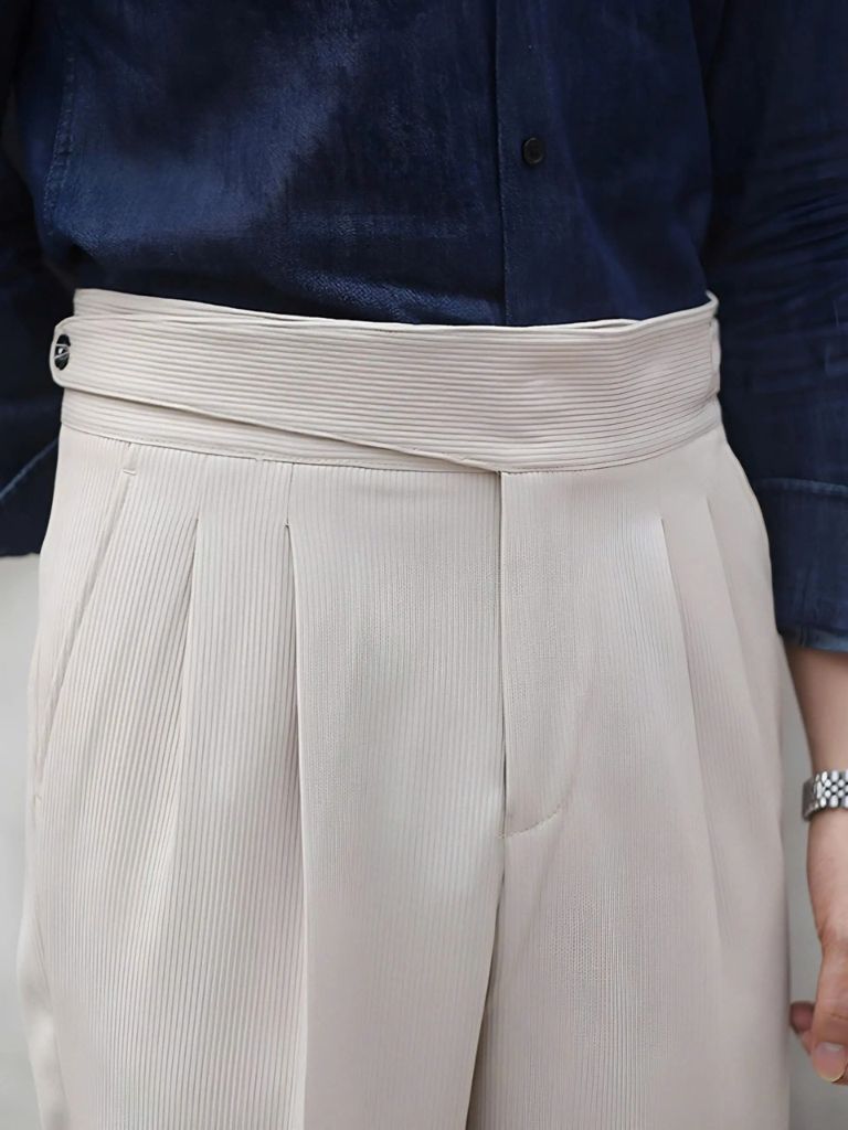 Corduroy Elegant Trousers - Verocci Essentials