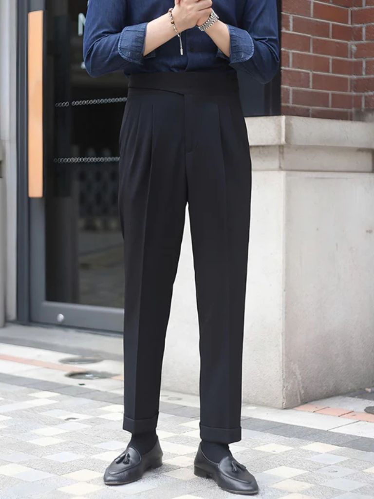 Corduroy Elegant Trousers - Verocci Essentials
