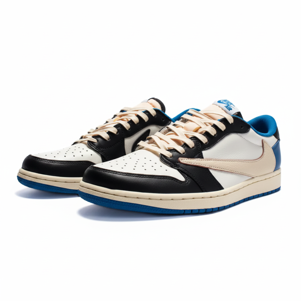 Air Jordan 1 Low "Fragment Blue"