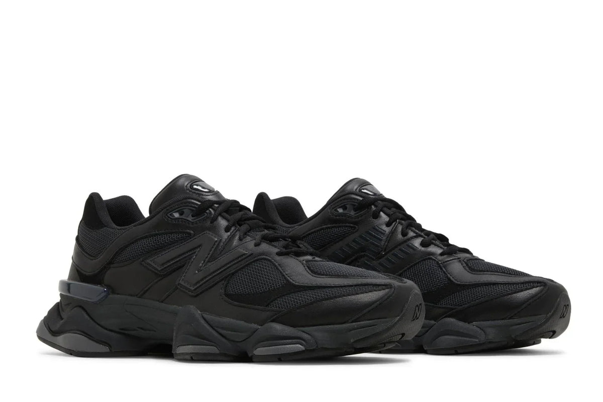 9060 "Triple Black Suede Patent"