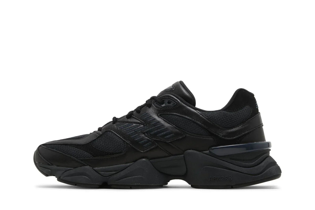 9060 "Triple Black Suede Patent"