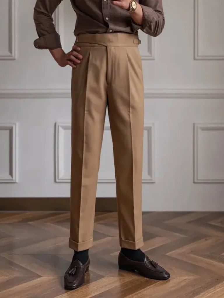 Vintage British Style Trousers - Verocci Essentials