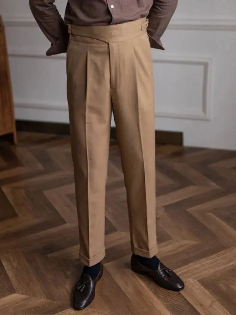 Vintage British Style Trousers - Verocci Essentials